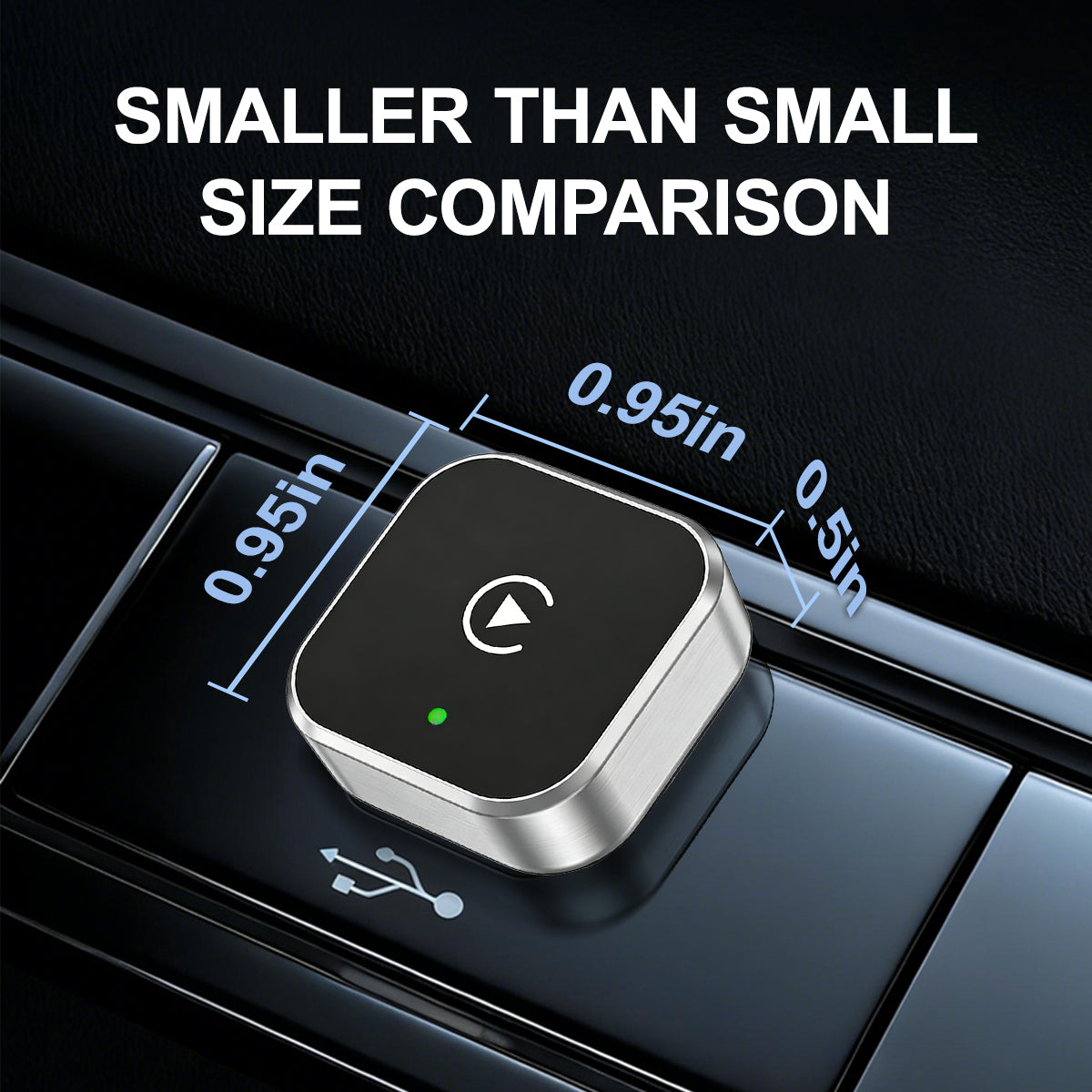 Wireless Apple CarPlay Adapter for Factory Wired Carplay