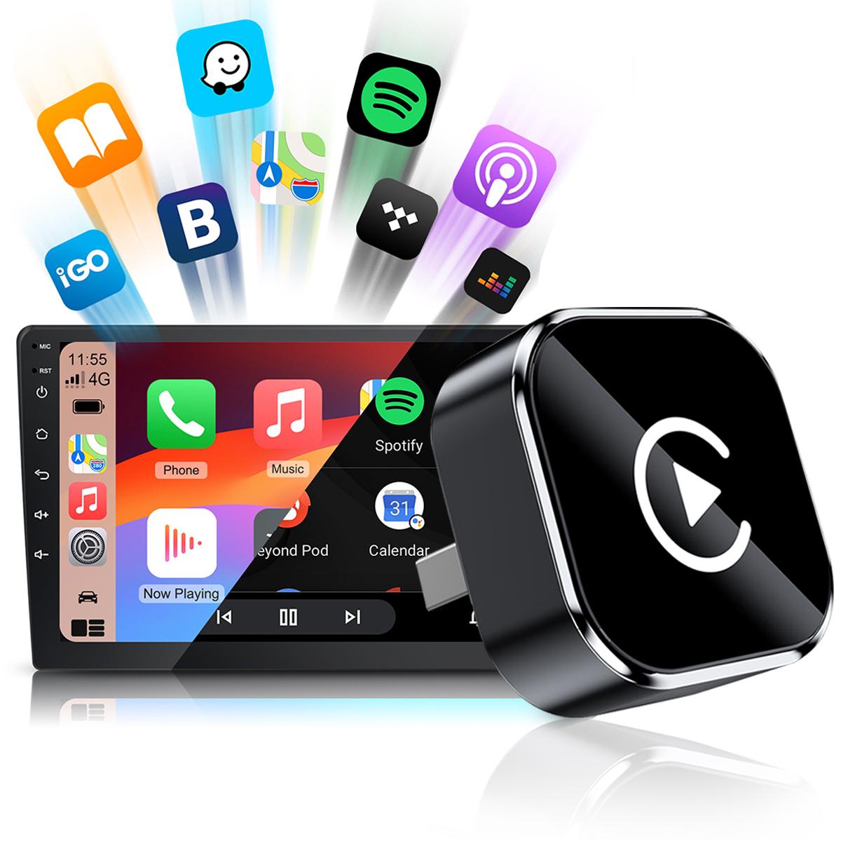 Wireless Apple CarPlay Adapter for Factory Wired Carplay