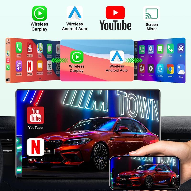 【Yurnlv】2026 Carplay Adapter - Stream Netflix/YouTube/TikTok to your car!