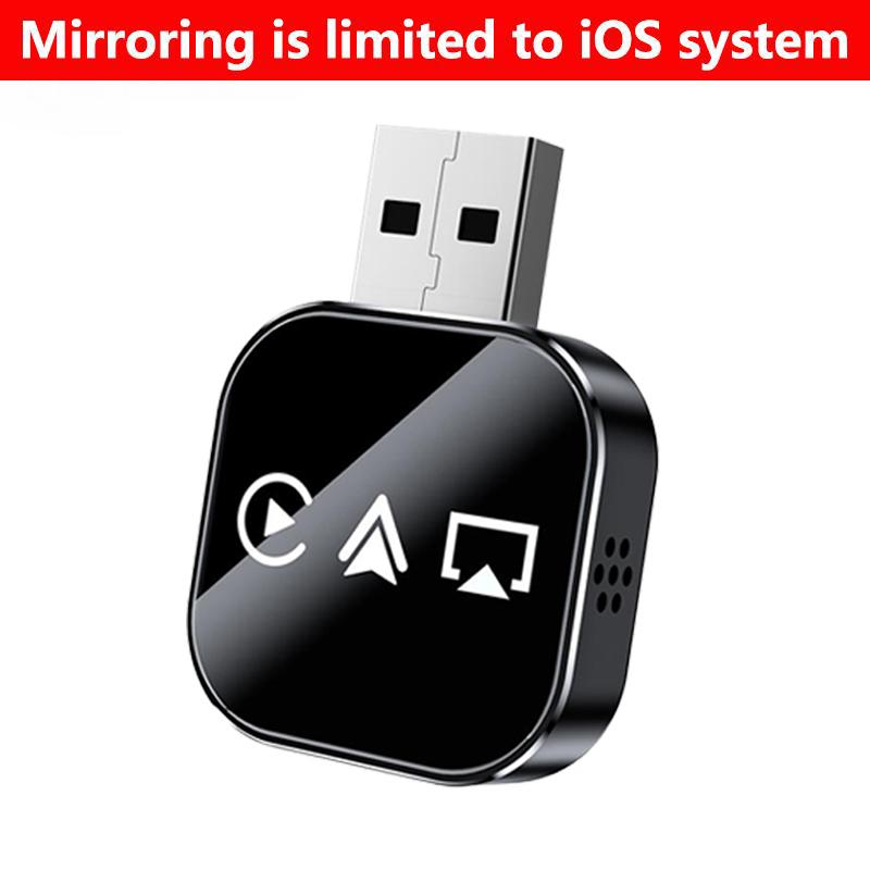 【Yurnlv】3 in 1 Wireless Carplay Mirror Link Adapter