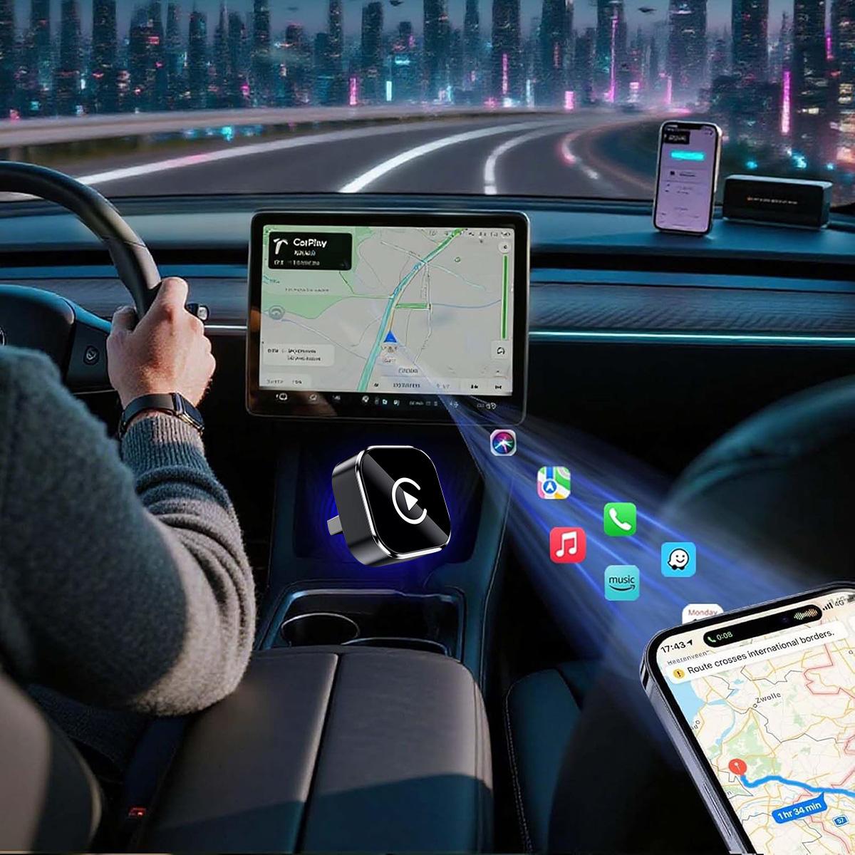 Wireless Apple CarPlay Adapter for Factory Wired Carplay