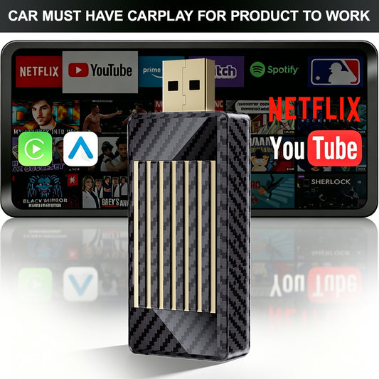 Mini Al Box -4 in 1 Wireless CarPlay and Android Auto Adapter