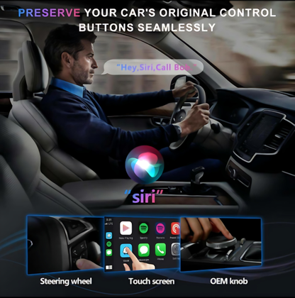 【Yurnlv】3 in 1 Wireless Carplay Mirror Link Adapter