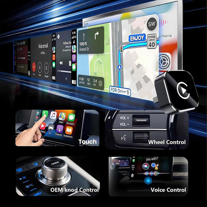 Wireless Apple CarPlay Adapter for Factory Wired Carplay