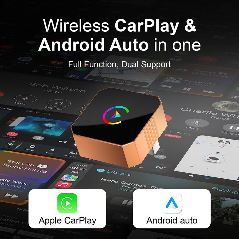 Wireless Apple CarPlay Adapter for Factory Wired Carplay