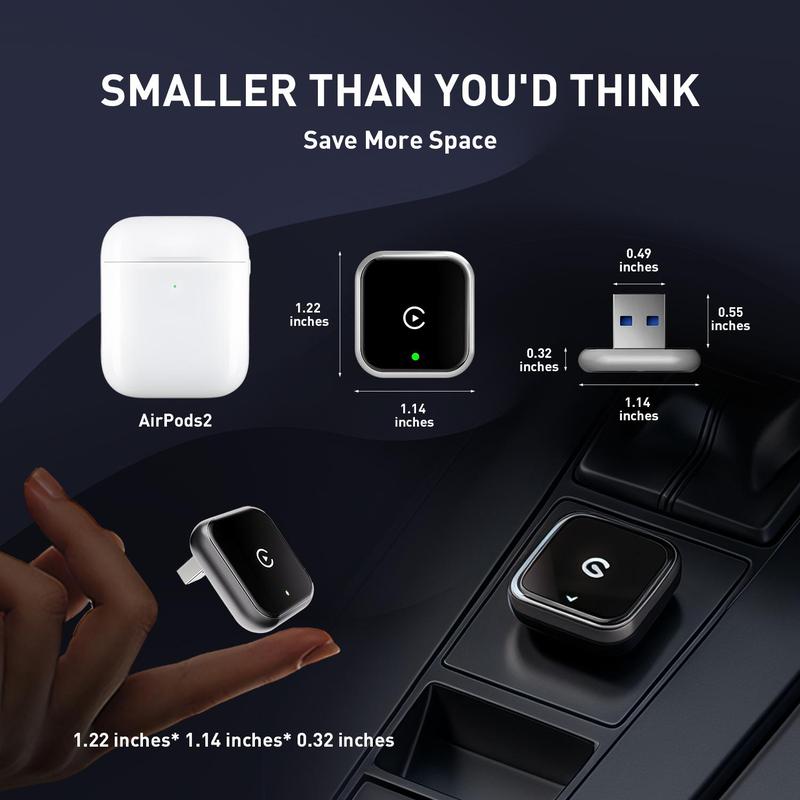 Wireless Apple CarPlay Adapter for Factory Wired Carplay