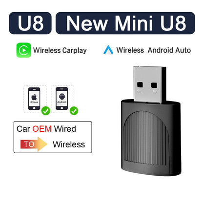 2025 Wireless carplay Adapter for iPhone/Android