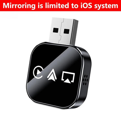 【Yurnlv】3 in 1 Wireless Carplay Mirror Link Adapter