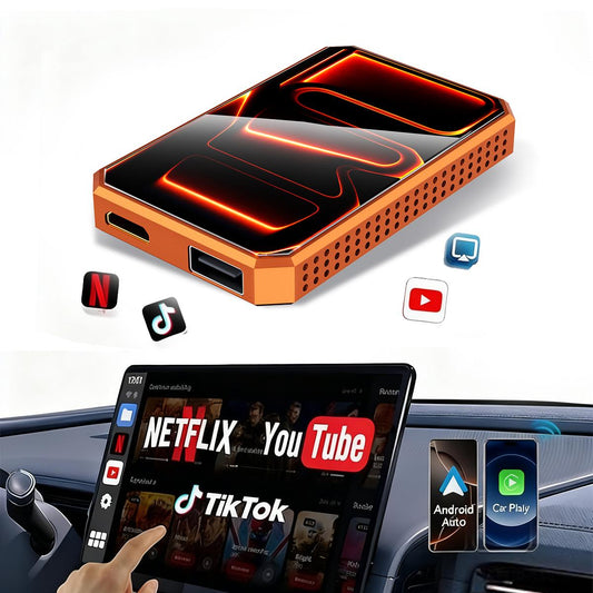 【Yurnlv】2026 Carplay Adapter - Stream Netflix/YouTube/TikTok to your car!